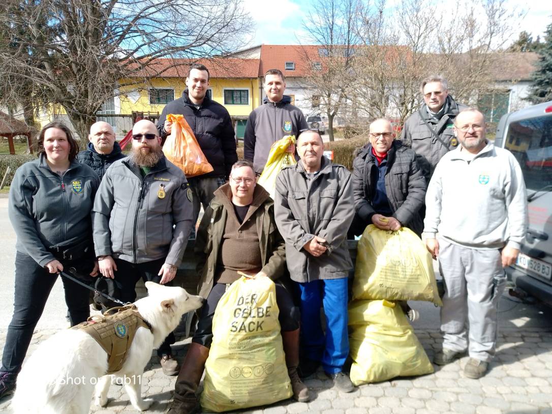Flurreinigung BNW Großebersdorf, Korneuburg und ÖKB